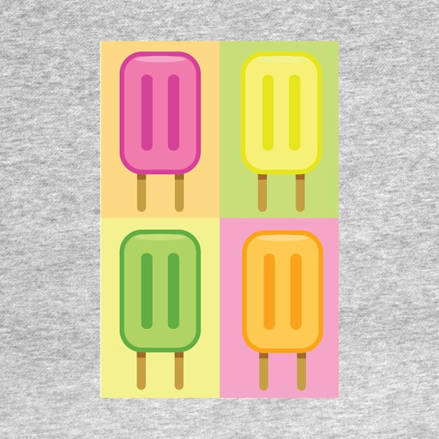 Pop Art Popsicles by magentasponge